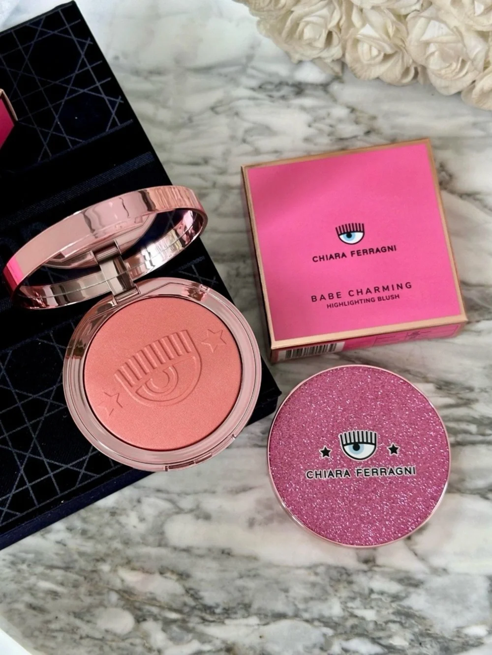 Chiara Ferragni Babe Charming 02 Highlighting Blush NIB Sealed Made Italy